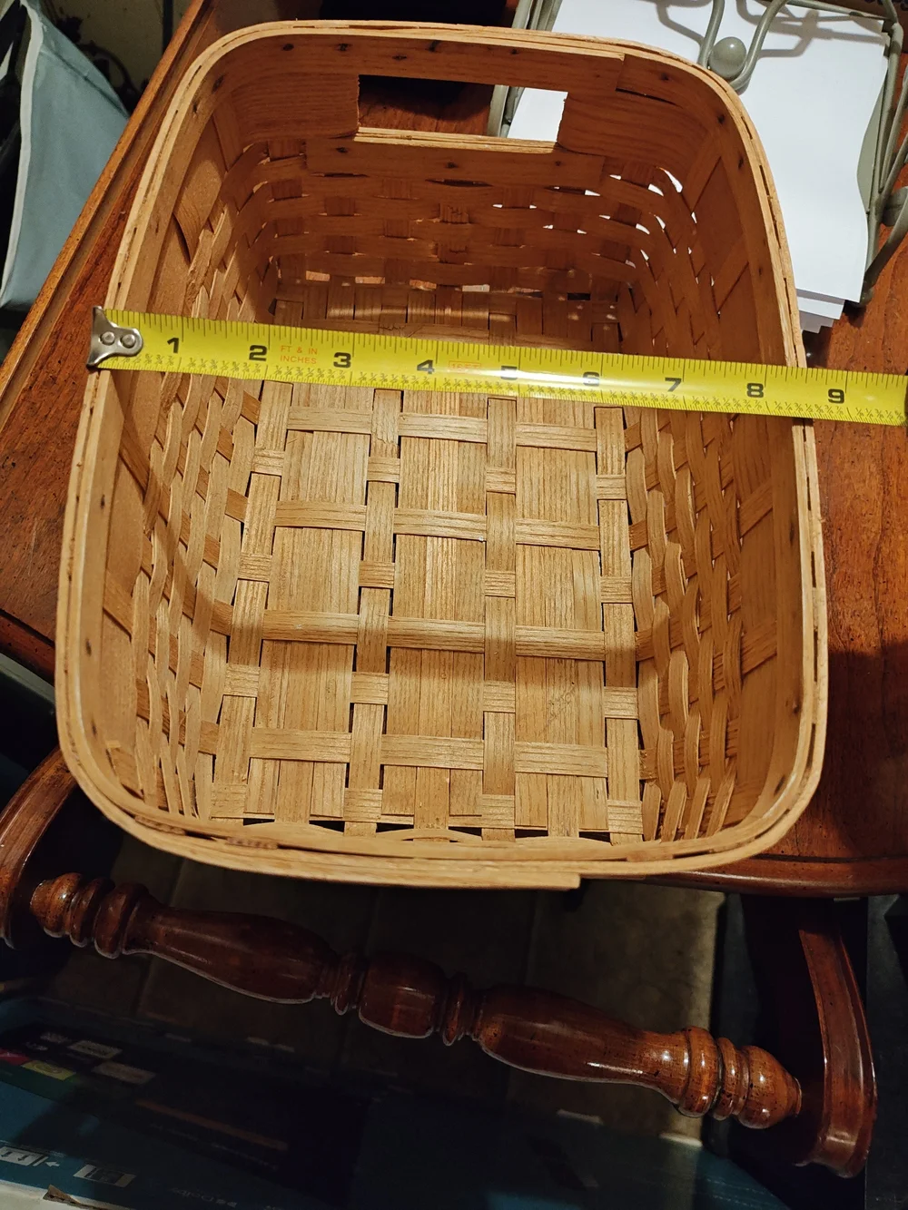 Source Unknown Natural Tan Woven Storage Basket